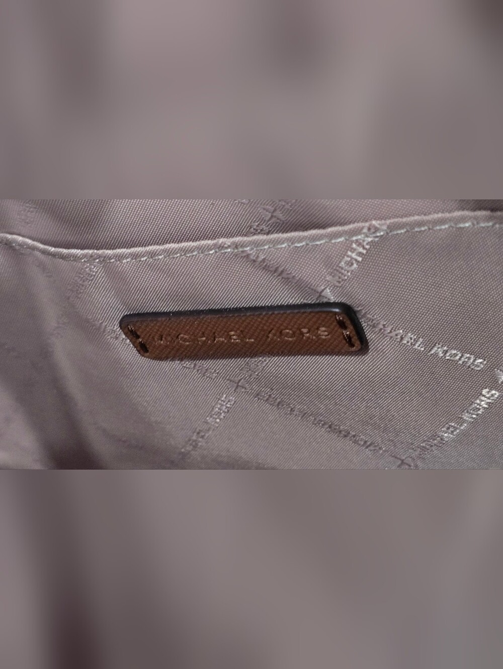 Michael Kors Jet Set Large Logo Crossbody Bag Brown NWT - Picture 12 of 13